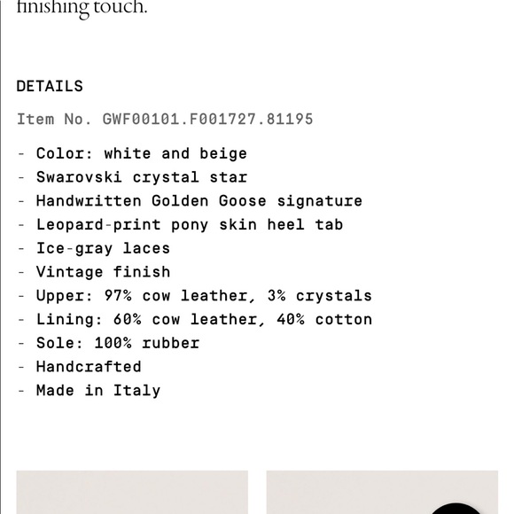 White, silver star, leopard heel, Golden Goose Super- Star Classic with List - Picture 11 of 13